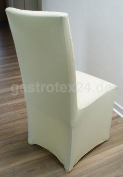 Preview: "Hamburg" - Universal-Stuhlhusse - für Bankettstühle - Stretchversion - Farbe: champagner